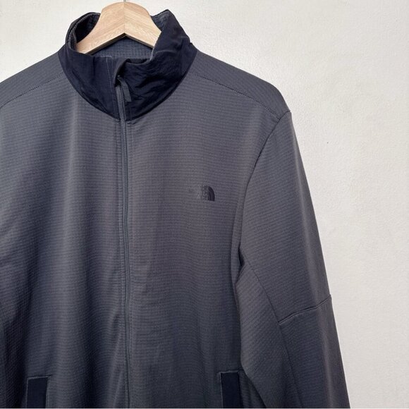 The North Face Mens Medium Wayroute Fleece Full Zip Active Training Jacket - Picture 5 of 16